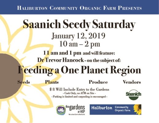 Saanich Seedy Saturday 2019 coming up January 12!